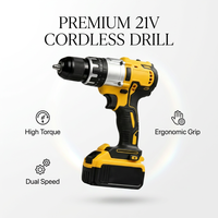 Perceuse-visseuse sans fil sans balais pour la fixation de conduits CVC, l'installation de ventilations et les travaux de climatisation