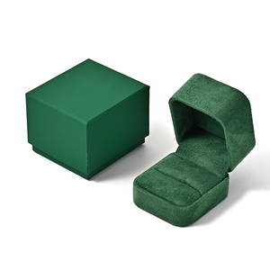 Cajas de Regalo de Joyería de Lujo FANXI, Material de Gamuza para Anillos, Aretes, Collares y Brazaletes, para Cajas de Joyería de Marca - Product Image 1