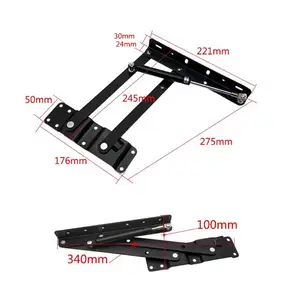 Fabriek Groothandel Meubelen Hardware Lift Up Lente Salontafel Scharnier Besparen Ruimte Klaptafel Mechanisme