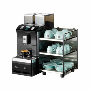 BTB-101+6 <b>Fully</b> <b>Automatic</b> <b>Coffee</b> <b>Machine</b> with Cup Warmer & 20-Cup Capacity for Hotel Commercial Use - Product Image 1