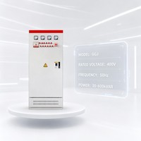 Panneau APFC de haute qualité série GGJ 400V avec banque de condensateurs automatique et affichage du facteur de puissance PF0.9 pour la réduction des pertes de ligne dans les installations industrielles