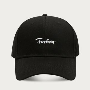 New Custom Logo Trendy Fashion Baseball Cap Simple Embroidered Letter Hard <b>Top</b> Cotton 6 Panel Sports Caps for Women Men - Product Image 4