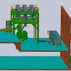 Directo de fábrica, nuevo sistema de pesaje automático para planta de fabricación, procesamiento de plástico de caucho, alta productividad Paxton 380V - Product Image 3