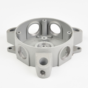 Kunden spezifische ISO9001 CNC-Druckguss-Aluminium teile Elektrische wasserdichte Anschluss platte Gehäuse Casting Services Produkt - Product Image 3