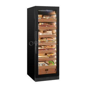 Hot bán đồ nội thất gỗ Cigar cửa hàng hiển thị Humidor giá Showcase Cigar tủ trưng bày - Product Image 3