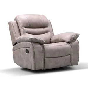 New Arrival Modern Comfortable Soft American Style Sectional Furniture Rocker Functional Recliner Sofa Set Chair
