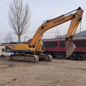 Pelleteuse multifonction sur chenilles originale de la Corée Hyundai 325LC-9 d'occasion Hyundai à haut rendement en bon état en vente - Product Image 1