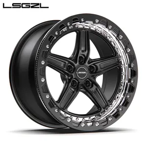 Forged Wheel Custom Car Alloy Aluminium 4x4 Offroad SUV Sport Luxury Car Wheels 17 19 20 22 V Inch Rims Off Road Rims