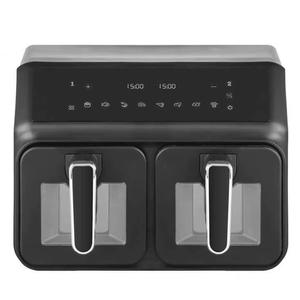 Friteuse à air numérique électrique 8L, 2200W, Offres du <span class=keywords><strong>Black</strong></span> <span class=keywords><strong>Friday</strong></span>, CE/GS/CETL, Double panier 8L, Deux battants - Product Image 1