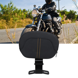 Appui-dos de siège passager pour moto, confortable, support solide, équilibre stable, amovible, universel pour moto, jaune - Product Image 6