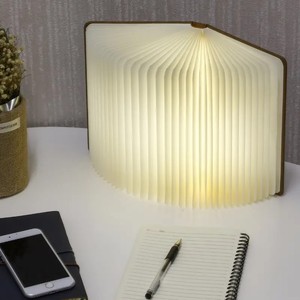 Clover sách hình ánh sáng ban đêm dễ thương có thể gập lại đèn <span class=keywords><strong>led</strong></span> với usb có thể sạc lại cảm biến chuyển đổi cho phòng ngủ hoặc phòng trang trí mặt hàng quà tặng - Product Image 4