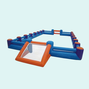 Cancha Inflable Combinada de Fútbol y Voleibol Personalizada OEM, <span class=keywords><strong>Arena</strong></span> Deportiva 2 en 1 con Porterías y Red para Eventos al Aire Libre - Product Image 5