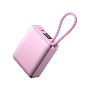 เครื่องชาร์จพกพา, พาวเวอร์แบงค์ชาร์จเร็ว 20W, มินิ 10000mAh ปลอดภัยสำหรับการเดินทาง, สาย USB C ในตัว พาวเวอร์แบงค์แบบพกพา - Product Image 4