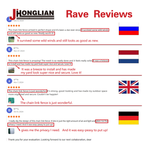 Xây dựng mạ kẽm tạm thời tấm PVC hàng rào màu đen 6 ft x 200 ft 11 máy đo kim loại Chuỗi liên kết hàng rào để bán - Product Image 5