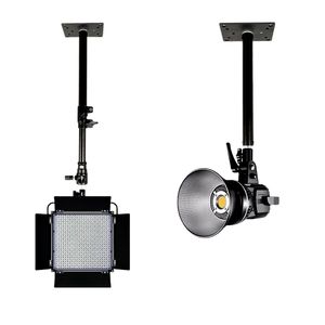 Studio Photo Vidéo Lumière Plafond Rail Piste COB Lampe Photographie Boîte Souple Microphone Support Bras Support Support Support Mural - Product Image 1
