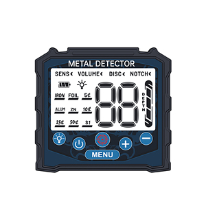 Detector de Metales GT888 con Bobina de Búsqueda de 30cm, Pantalla LCD, Resistente al Agua, Tipo C, para Adultos, Plástico Negro, Uso Industrial - Product Image 3