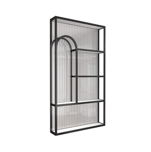 Nordico moderno mezza parete ripiano divisorio per soggiorno bagno Changhong vetro schermo ingresso a secco zona umida tavolo di lavaggio - Product Image 6