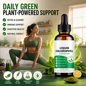 Suplemento Herbal de Clorofila en Gotas OEM/ODM para Adultos, Sin Gluten, Líquido Oral de 60 ml - Product Image 2