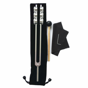 Diapasón de aleación de aluminio, diapasón de baja frecuencia, diapasón de 34Hz, incluye funda de tela. - Product Image 1