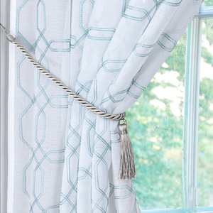 Ready Made Modern Polyester Plastic PC 54cm <strong>Curtain</strong> <strong>Tassel</strong> Tie Backs for Decorative <strong>Curtains</strong> - Product Image 1