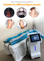 Máquina de Drenaje Linfático con 24 Bolsas de Aire, Masajeador Corporal de Presión de Aire, Traje de Compresión de Aire, Masajeador de Piernas y Cuerpo, Máquina Adelgazante