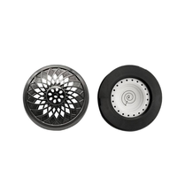 Brûleur d'encens électrique BK-27 et diffuseur d'aromathérapie à brume fine avec batterie intégrée, recharge USB, en métal, capacité 51-100 ml YS