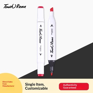 Marqueur blanc à pointe fine, en plastique, à base d'huile, pour dessin animé et <span class=keywords><strong>aquarelle</strong></span>, conception monobloc - Product Image 2