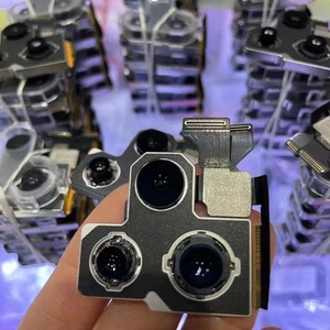 Оригинальная задняя камера заднего объектива с гибким кабелем, модуль камеры для <span class=keywords><strong>iPhone</strong></span> 11 12 mini 12Pro 11Pro Max, ремонт задней камеры - Product Image 2