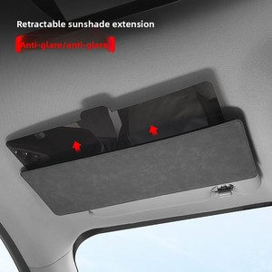 Visera Antideslumbrante para Auto, Extensor de Visera, Protector de Ojos, Universal, Color Negro, Superventas 2026 - Product Image 3
