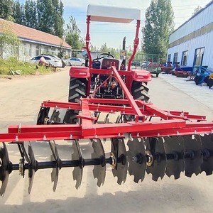 Yu Cheng Leyuan Machinery Disc Harrow 2 Row Red Farm <b>Cultivator</b> For Land Preparation - Product Image 2