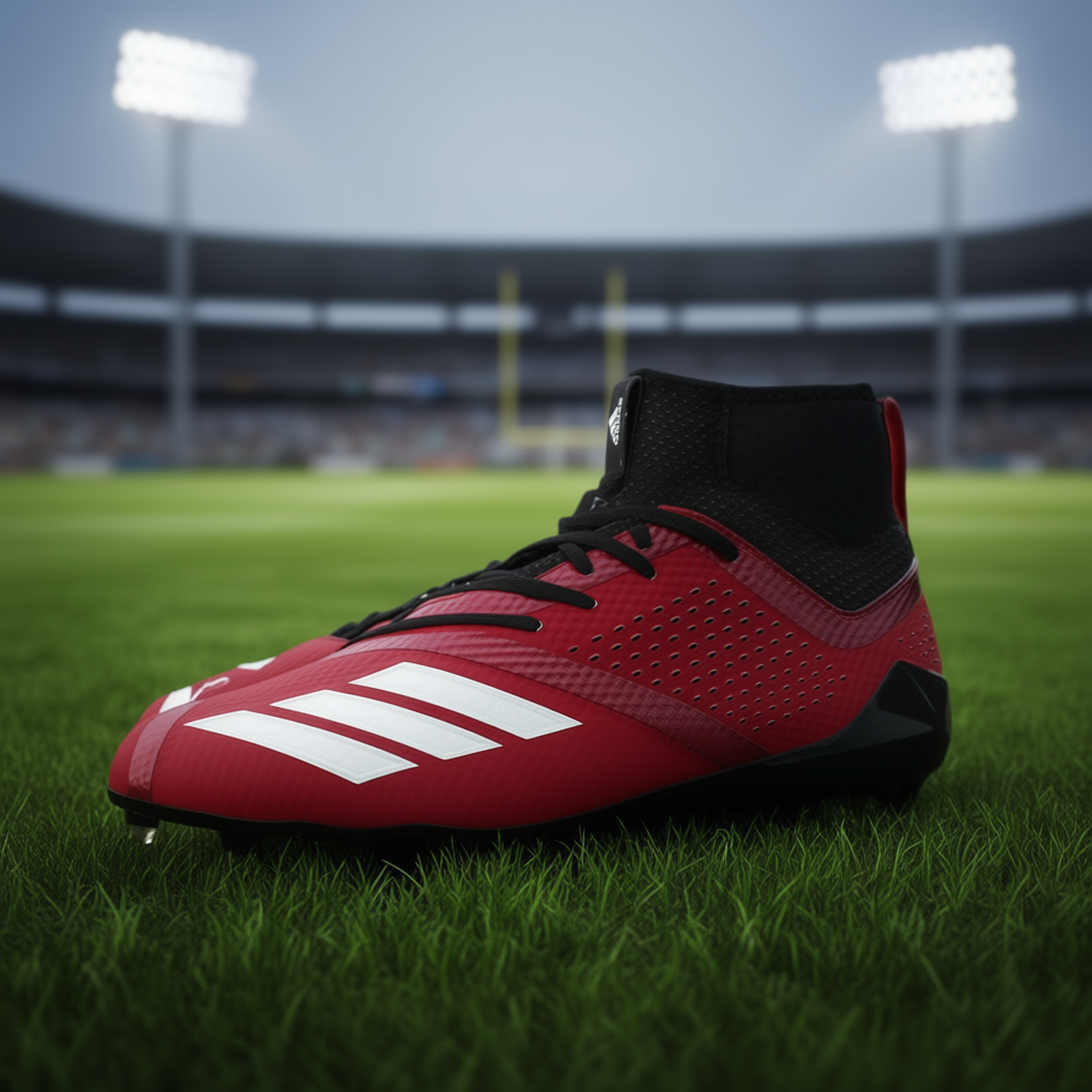 For for 5-Star 7.0 Men's Football Shoes Power Red Black White Lace