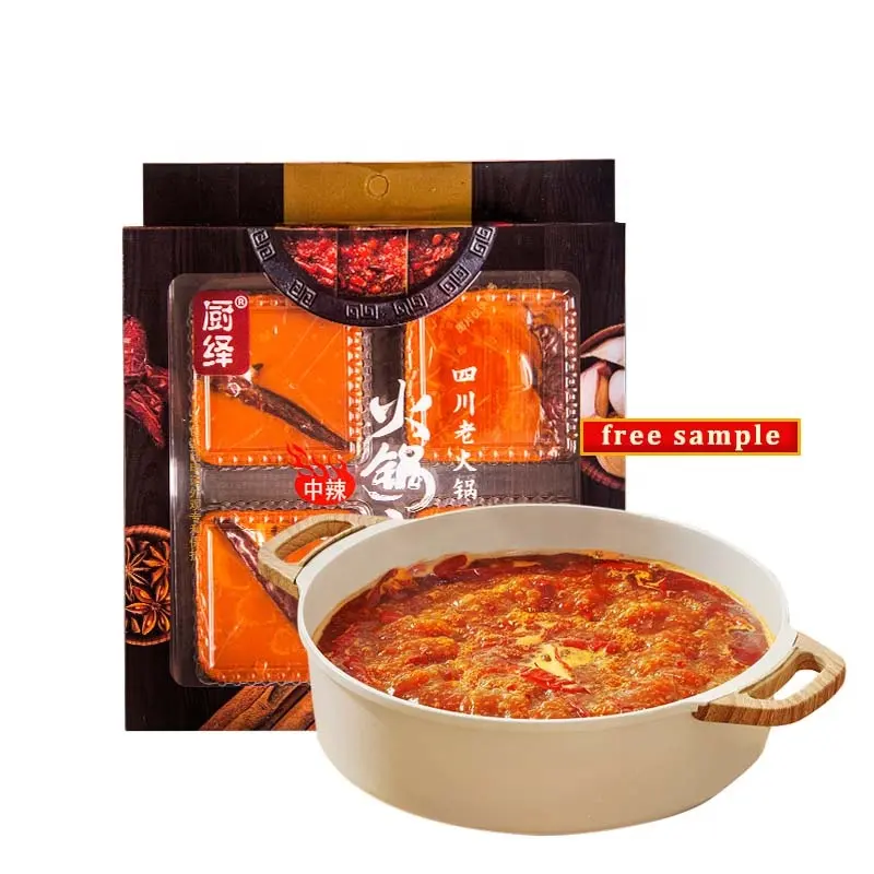 Tianchu 320g Chinesisches Sichuan Chongqing Hot Pot Base Pot Base Gewürz Heißes und würziges Hot Pot Gewürz