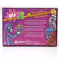 Jeu de société classique espagnol Virus en promotion, impression couleur, boîte en carton, cartes à jouer pour toute la famille, modèle en papier pour adultes