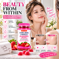 Bonbons Gélifiés Vitaminés OEM à Succès pour Adultes : Cheveux, Peau, Ongles, Soutien Immunitaire, Certifiés Halal, ODM, Biotine & Collagène