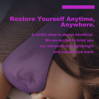 Masque d'aide au sommeil 3D avec conception squelettique Masque de beauté unique Confort optimal Masseur Yeux Visage Application Lifting des cernes