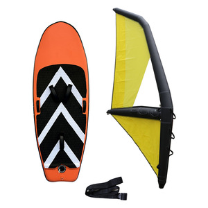 กระดานพายลมแบบพองลมพร้อมใบเรือ ขนาด 3.2 ม. 4.2 ม. ทำจากไนลอน สำหรับเล่นเซิร์ฟและไคท์บอร์ด ใช้งานทั่วไป - Product Image 1