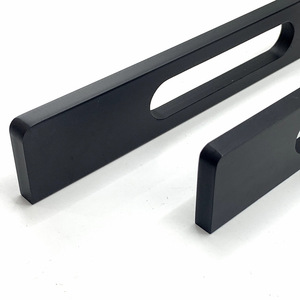 Aluminum Alloy Cabinet Handle Rectangle Bar Shape Durable Modern Design For Drawer Kitchen Cabinet Door Hardware Accessory - Product Image 4