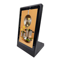 Écran tactile publicitaire de 15,6 pouces, affichage numérique LCD transparent, écran tactile transparent vertical pour la publicité