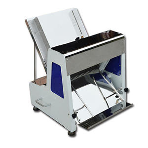 Cortadora de Pan Automática Comercial de Acero Inoxidable, Máquina Multifunción para Cortar Pan Tostado - Product Image 1