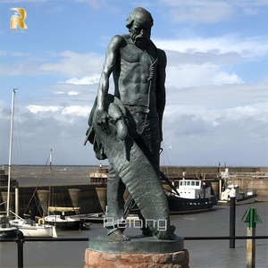 <span class=keywords><strong>Escultura</strong></span> <span class=keywords><strong>de</strong></span> Bronce <span class=keywords><strong>de</strong></span> <span class=keywords><strong>Pescador</strong></span> para Decoración <span class=keywords><strong>de</strong></span> Arte Exterior, Diseño Personalizado al por Mayor - Product Image 6