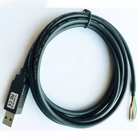 Cable USB A a TTL 3.3V 5V UART con IC FTDI FT232RL Original, Personalizable, para Descarga y Depuración de Routers y GPS