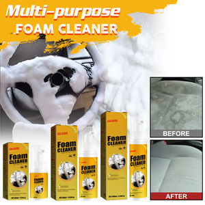 Produits tendance 2025 nouveautés 30ml nettoyage <span class=keywords><strong>en</strong></span> profondeur multi-usages blanc voiture intérieur baskets pneu <span class=keywords><strong>cuir</strong></span> voiture nettoyant mousse - Product Image 4