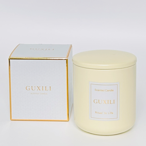 Bougie parfumée artisanale en cire de soja dans un pot en céramique, décoration de maison pour Thanksgiving et Noël, bougies d'<span class=keywords><strong>aromathérapie</strong></span> haut de gamme - Product Image 2