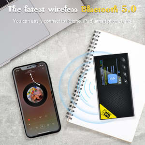 Radio Digital Portátil DAB+ FM con Pantalla LCD a Color de Bolsillo, Radio Reloj Despertador Digital - Product Image 5