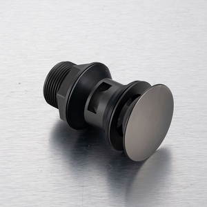 JOYHOO Scarico a Scomparsa Nero Opaco per Lavabo con Troppopieno e Coperchio Grande Anti-Intasamento - Product Image 5