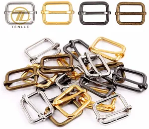 1 Inch / 25 Mm Metal Rectangular Adjuster Triangle Slide Buckle Webmed Belt Buckle Metal Ring For Belt Bag