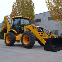 Backhoe Loader Konstruksi yang Andal dengan Kemampuan Menggali dan Memuat yang Kuat