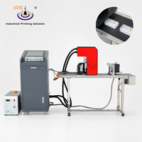 Impresora de Inyección de Tinta UV Industrial IPS-CUV33, Impresora PIJ CMYK de una Sola Pasada a Todo Color para Impresión de Datos Variables en Embalajes