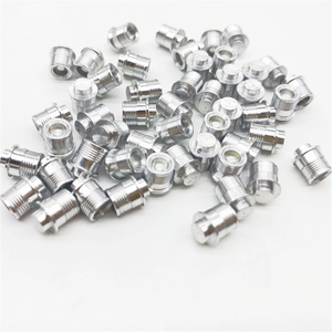 Anodizing <span class=keywords><strong>CNC</strong></span> các bộ phận công Anodized thép không gỉ hợp kim nhôm kim loại nhà máy bán buôn tùy chỉnh kim loại màu đỏ chuyển 3-5days - Product Image 1