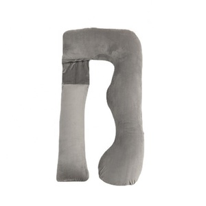 Usine personnalisé maison chambre oreiller <span class=keywords><strong>de</strong></span> <span class=keywords><strong>grossesse</strong></span> en forme <span class=keywords><strong>de</strong></span> U amovible lavable femme enceinte <span class=keywords><strong>coussin</strong></span> <span class=keywords><strong>de</strong></span> <span class=keywords><strong>grossesse</strong></span> - Product Image 1